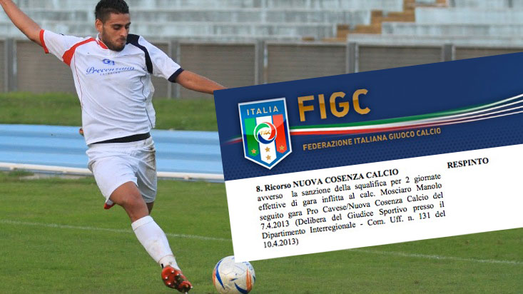 Respinto il ricorso per Manolo Mosciaro