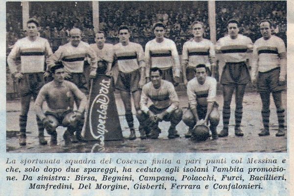 Storia di una sfida infinita. Era novembre anche nel 1949, l’unica volta che il Cosenza ha vinto a Messina