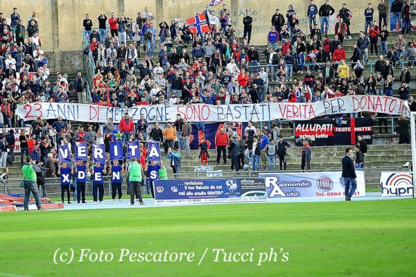 Domenica c’è un motivo in più per venire al San Vito: tutti insieme per Denis Bergamini