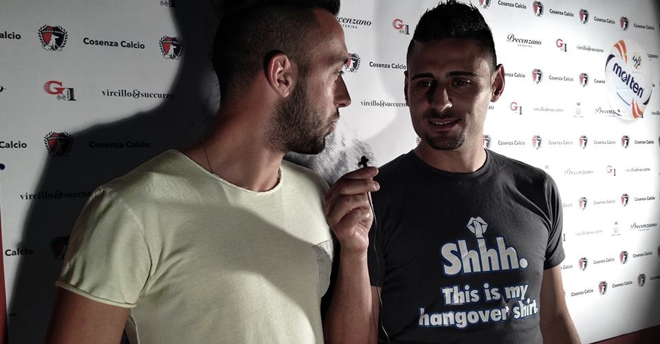 Manolo Mosciaro: “Voglio vincere con la maglia del mio Cosenza”