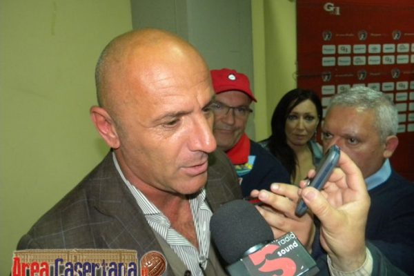 Il tecnico della Casertana Maiuri: “Ripescaggio? Noi ci crediamo, il Matera è fuori e in estate ci saranno grosse rivoluzioni”