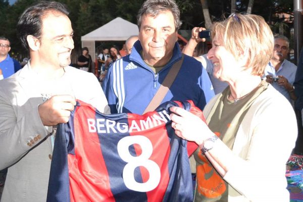 Il Cosenza Calcio al Memorial Bergamini. Donata: “E’ la prima società rossoblu con la quale ho un rapporto importante e diretto”
