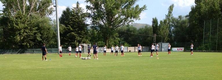 Pescina/secondo giorno. In ritiro anche Criaco, Gambi e Provenzano