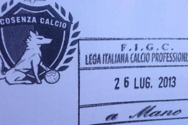 Cosenza in Lega Pro: anche un timbro può emozionare!