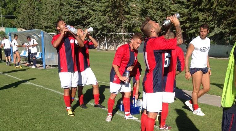 Pescina/ottavo giorno. Calderini, Criaco, Mosciaro e Alessandro sono già entrati in sintonia