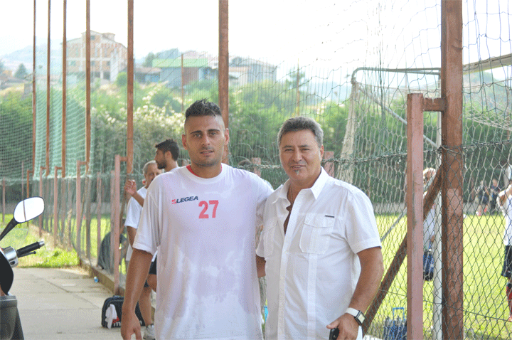 Salvatore Garritano al Sanvitino-Delmorgine per salutare suo nipote Manolo Mosciaro. “Domenica sarò al San Vito per vederlo segnare”