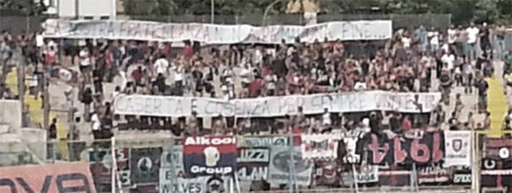 Aprilia-Cosenza: prevendita a “In Prima Fila”. Attivo il servizio “Porta un Amico allo Stadio”