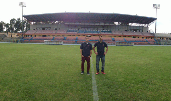 Il Cosenza Calcio saluta Adam e Vito, i due Lupi canadesi, che realizzano il sogno di vedere il San Vito e il Cosenza dal vivo