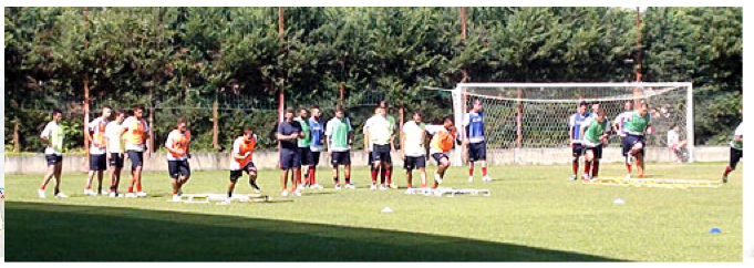 Calcio tennis e lavoro atletico per i Lupi al Sanvitino-Delmorgine. Domani doppia seduta