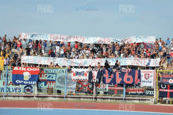 Prima, durante e dopo: Caserta-Cosenza nessuna differenza