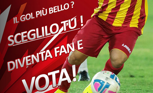 Lega Pro & Sportube.tv: al via la nuova sezione “Vota il gol più bello”. Da lunedì 21 ottobre la web tv dello sport selezionerà le tre migliori reti dell’ultimo turno e i tifosi potranno votare