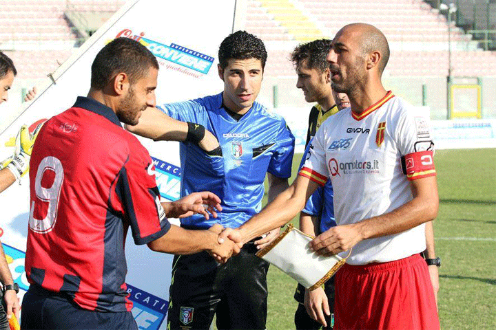 Giudice Sportivo: Messina al San Vito senza il difensore D’Aiello e il tecnico Grassadonia. Arbitra Colarossi di Roma