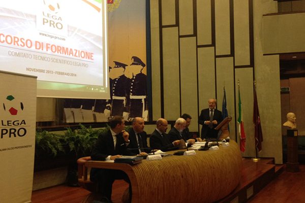 I club di Lega Pro al corso di formazione del Comitato tecnico-scientifico della Lega a Roma