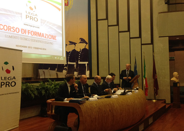 I club di Lega Pro al corso di formazione del Comitato tecnico-scientifico della Lega a Roma
