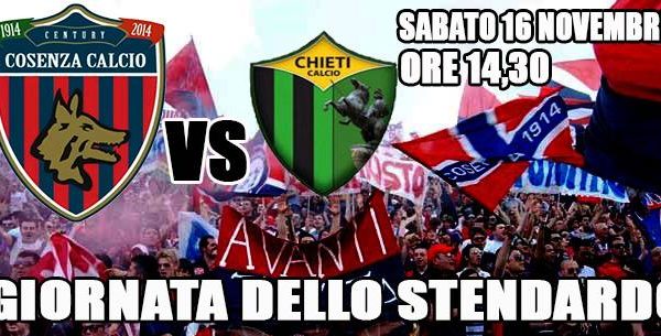 Cosenza-Chieti: Curva Sud a 8 euro in prevendita fino a domani. Sabato Giornata dello Stendardo