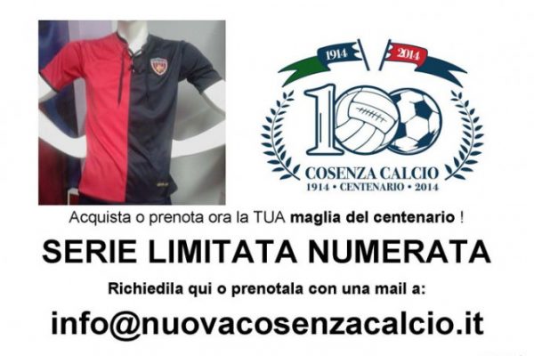 Al RedBlue Store la serie limitata e numerata della Maglia del Centenario