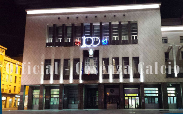 Anche dal Comune invito alla tifoseria a recarsi in massa al San Vito per festeggiare Centenario