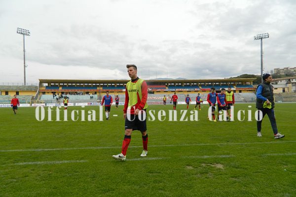 Cosenza, sette volte in gol nella partitella