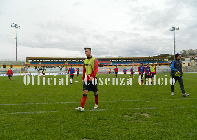 Cosenza, sette volte in gol nella partitella