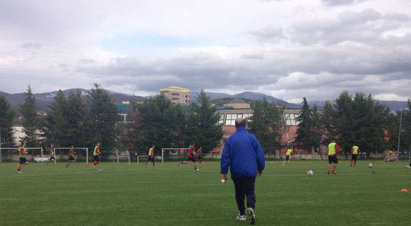 La ripresa degli allenamenti al Marca. Possesso palla e lavoro atletico. Differenziato per Criaco e Meduri