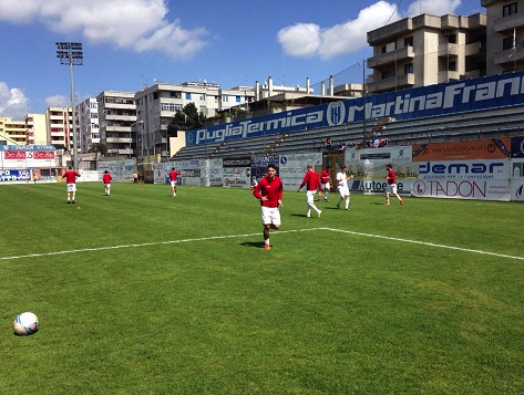 A Martina Franca terza sconfitta consecutiva per il Cosenza. Non basta il gol di Calderini