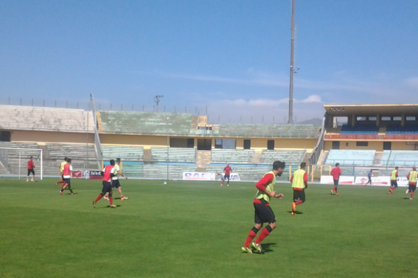 La partitella del giovedì: Calderini è in forma e segna tre gol. Fermi Criaco, Mosciaro e Pepe. Gli esperimenti di Cappellacci