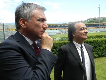 Il Presidente Eugenio Guarascio alla “Tana del lupo”