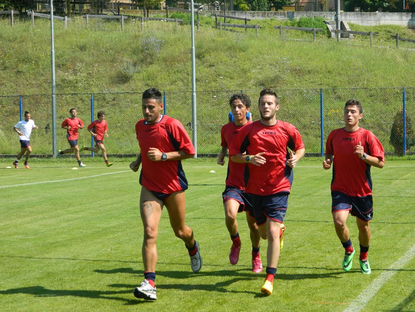 Cosenza Calcio, terminata la prima settimana nel ritiro di Norcia. Criaco ha ripreso a correre