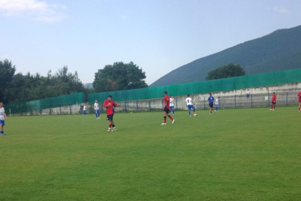 Cosenza Calcio, i rossoblù lasciano Norcia. Prima della partenza i “lupi” hanno superato il Porto D’Ascoli per 3-1