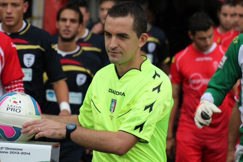 Casertana-Cosenza, dirigerà Rasia di Bassano Del Grappa