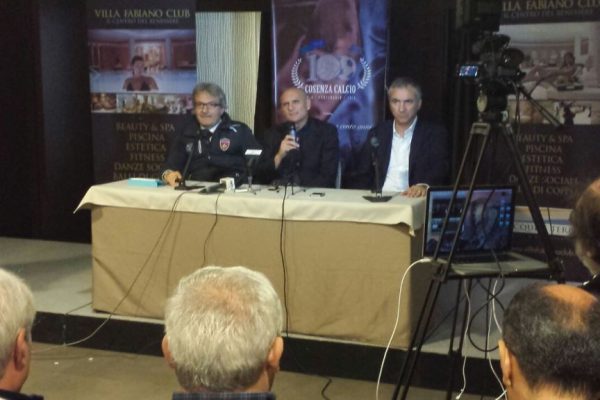 Cosenza Calcio, Giorgio Roselli “dialoga” con i giornalisti