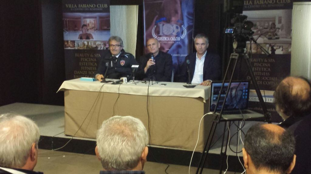 Cosenza Calcio, Giorgio Roselli “dialoga” con i giornalisti