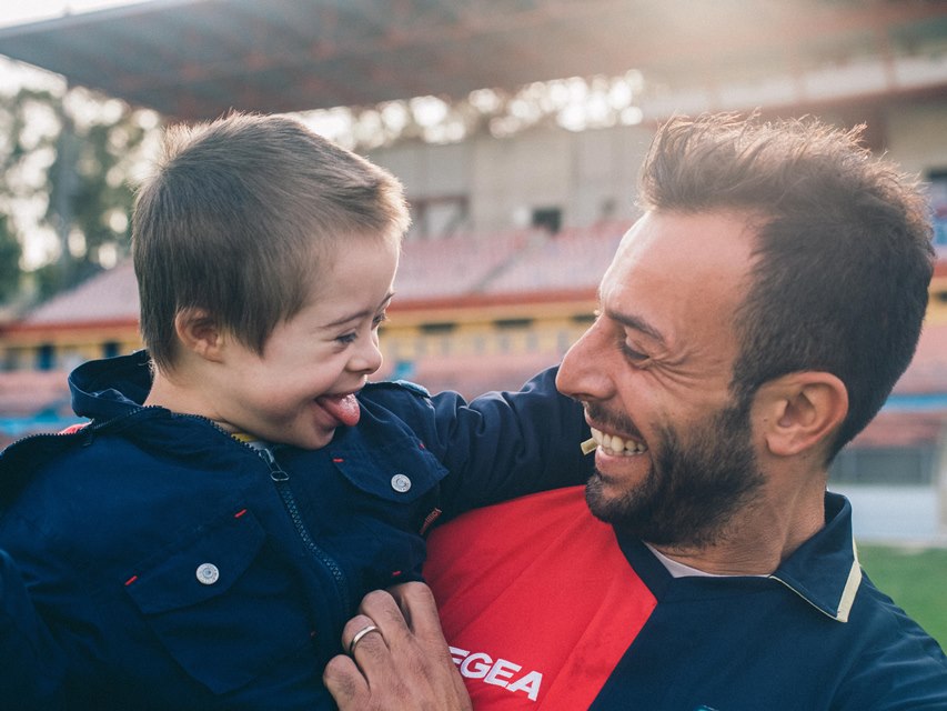 Il Cosenza per l’AIPD, un anno di sorrisi