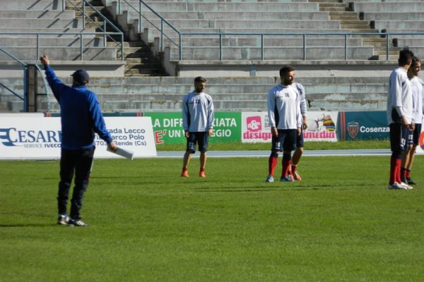Il Cosenza verso Martina, 19 i convocati