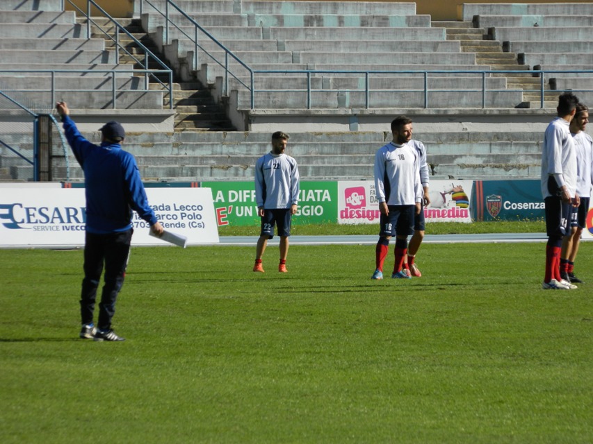 Il Cosenza verso Martina, 19 i convocati