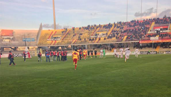 Benevento – Cosenza 3 a 2. Tabellino e cronaca
