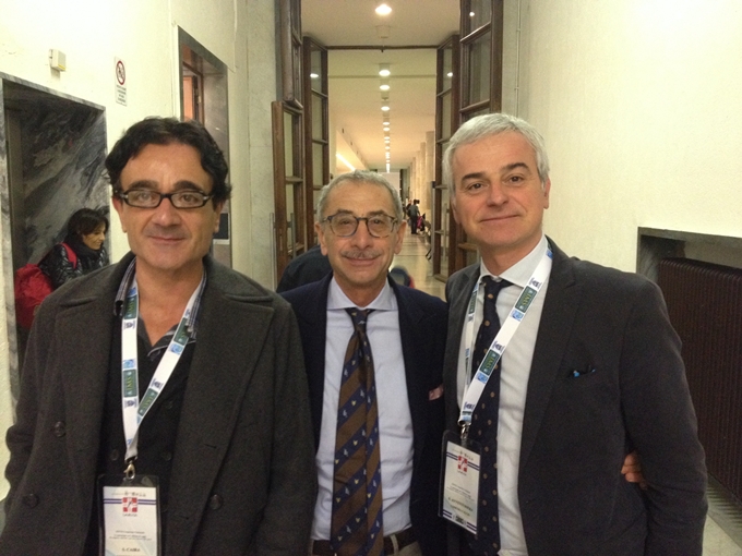 Lo staff sanitario del Cosenza Calcio al Congresso Nazionale dei Medici di Calcio