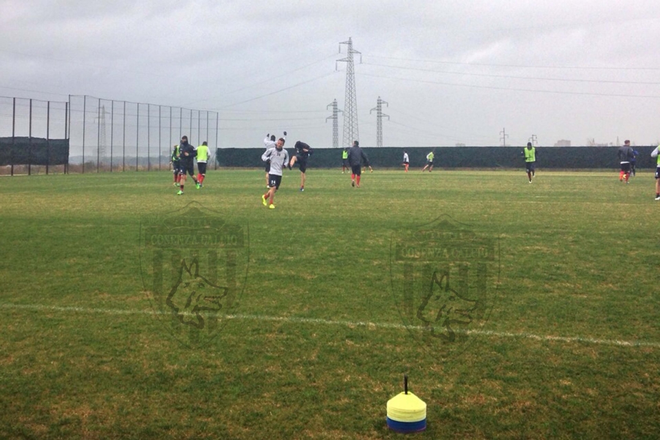 Il Cosenza a Roma prepara la prossima sfida