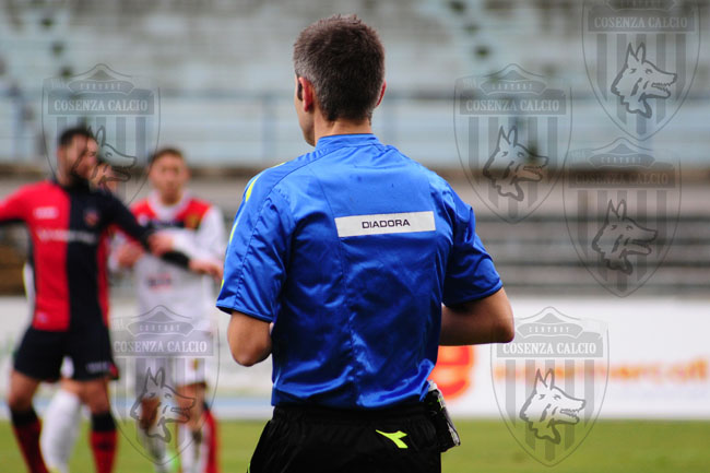 Cosenza-Martina Franca, arbitra Pietropaolo di Modena