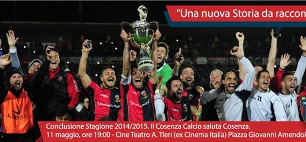 Il Cosenza Calcio saluta Cosenza
