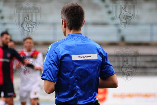 Melfi-Cosenza, arbitra Baldicchi di Città di Castello