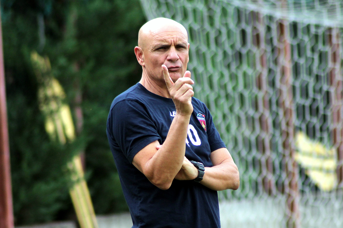 La ripresa degli allenamenti dopo la vittoria col Martina Franca