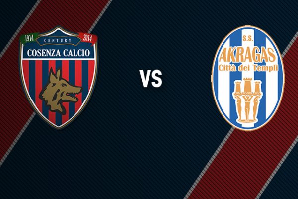 Cosenza – Akragas posticipata alle ore 16:00