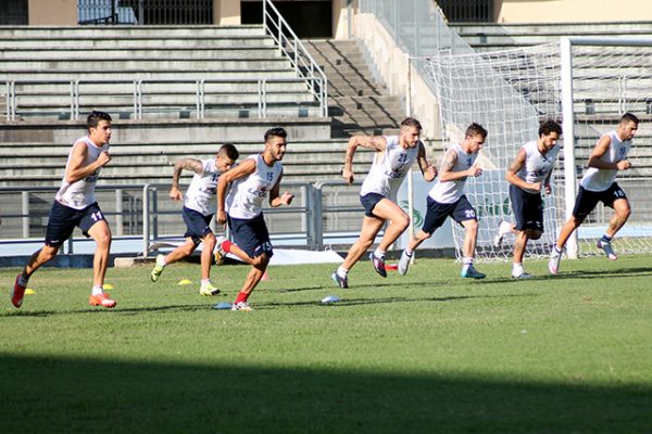 Cosenza subito in campo per preparare la sfida con la Casertana