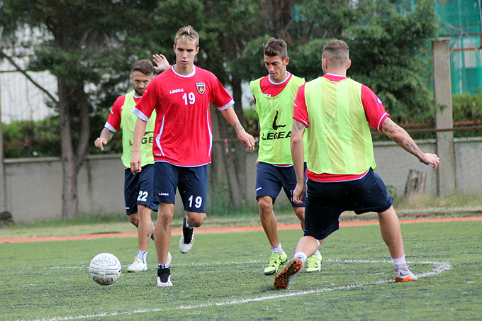 Continua la preparazione per il Matera. Oggi allenamento al Marca