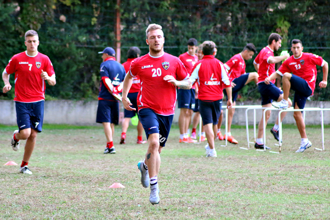 Cosenza subito al lavoro dopo la vittoria con il Matera
