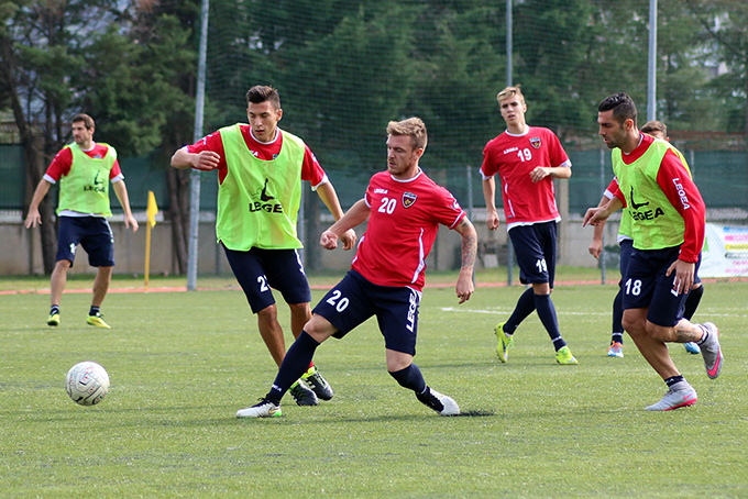 Prosegue al Marca la preparazione alla sfida con la Paganese