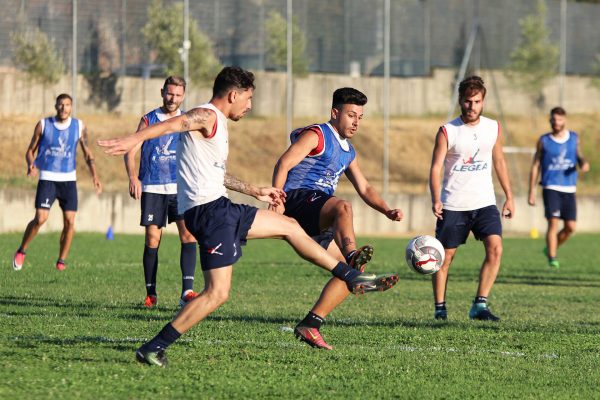 Allenamento al ‘Real Cosenza’