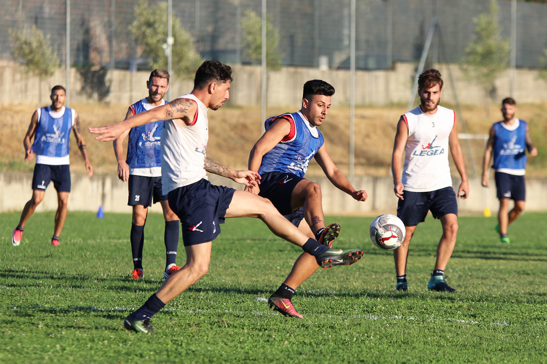 Allenamento al ‘Real Cosenza’