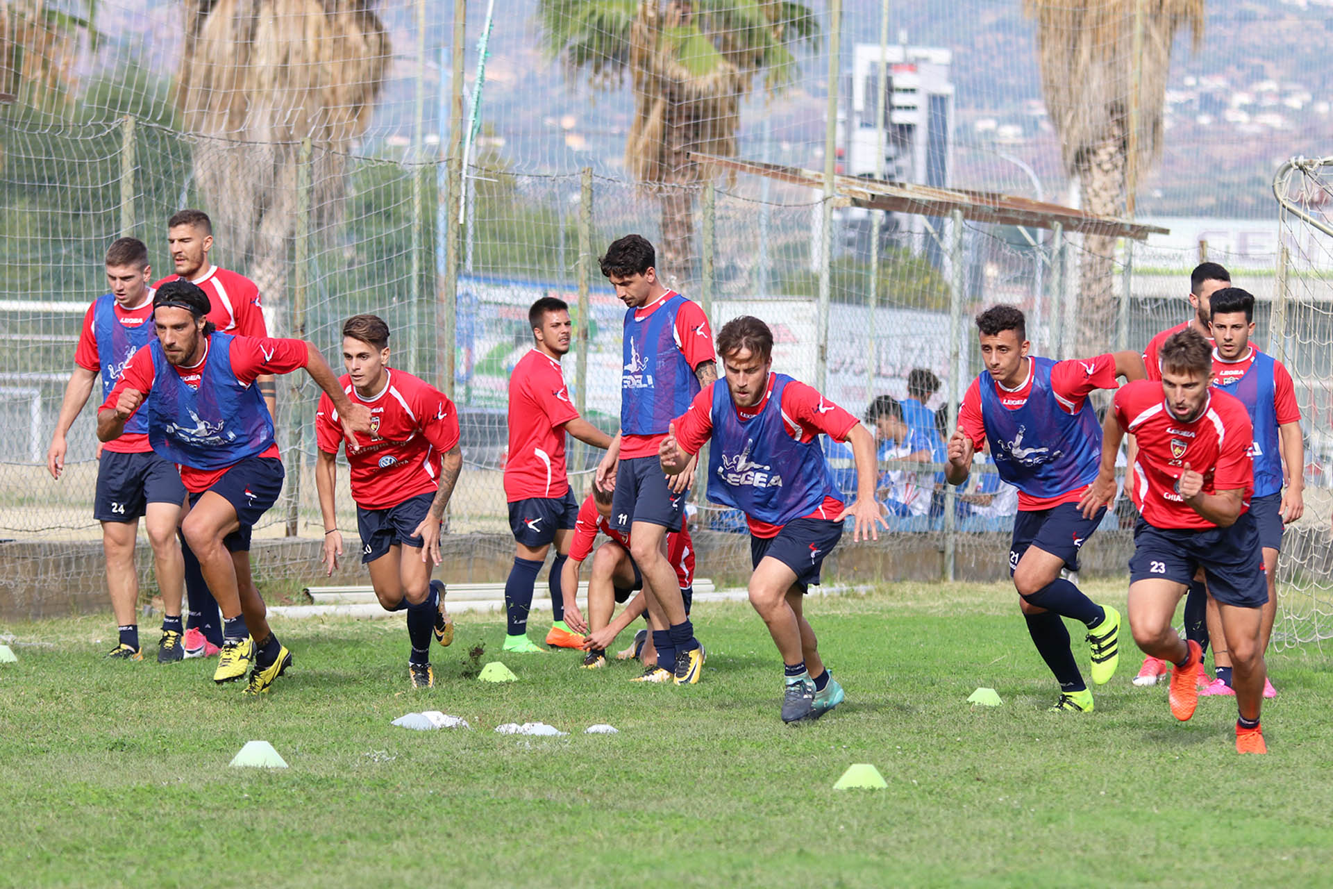 Allenamento al ‘Real Cosenza’